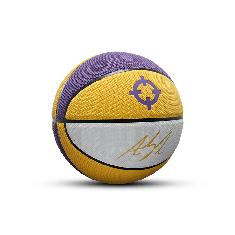 Rigorer Austin Reaves  PU Basketball 'Purple/Yellow/White' [Z123320110-7] - Image 3