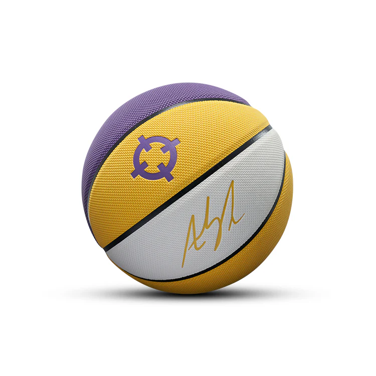 Rigorer Austin Reaves  PU Basketball 'Purple/Yellow/White' [Z123320110-7] - Image 4