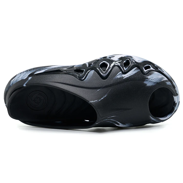 Rigorer Shark 3 Slides 'Black/Grey' [Z325160508-12] - Image 4