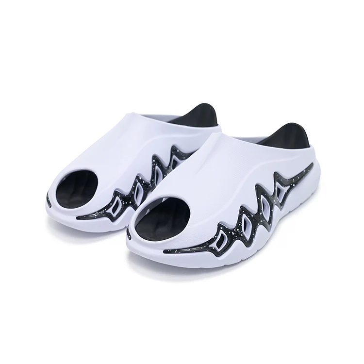 Rigorer Shark 3 Slides 'White/Black' [Z325160508-4] - Image 3
