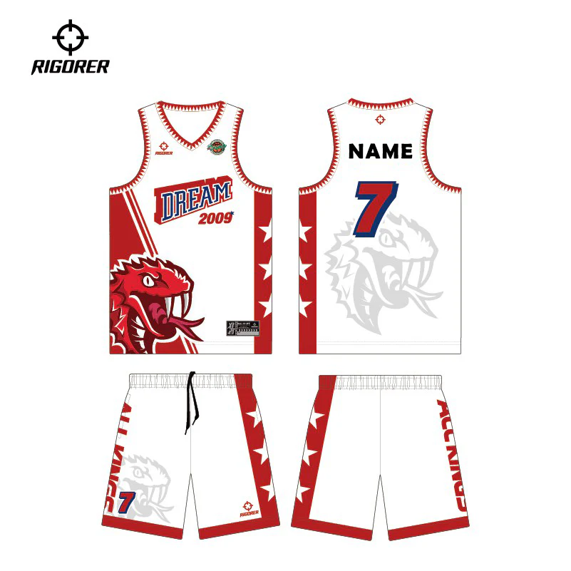 Custom Teamwear Sublimation Single Layer Uniform for Basketball - Image 3